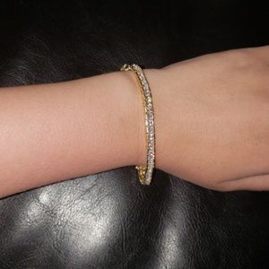 Gold plated bracelet